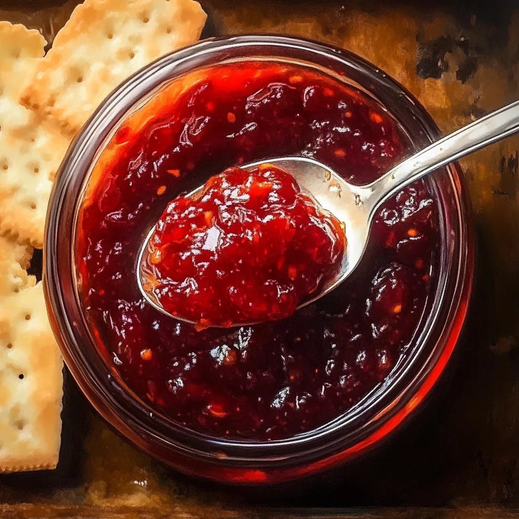 Cranberry Pepper Jelly Recipe