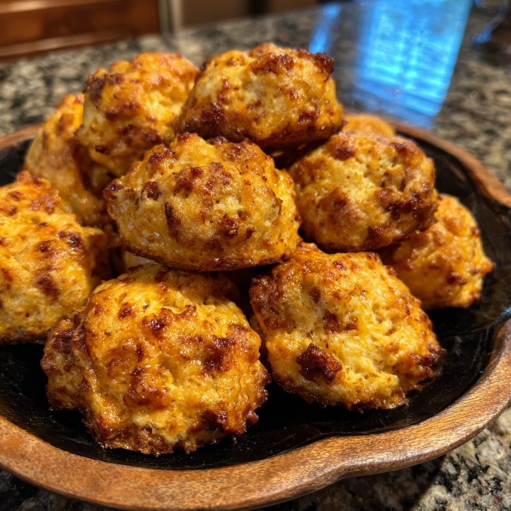 Red Lobster Biscuit Sausage Balls