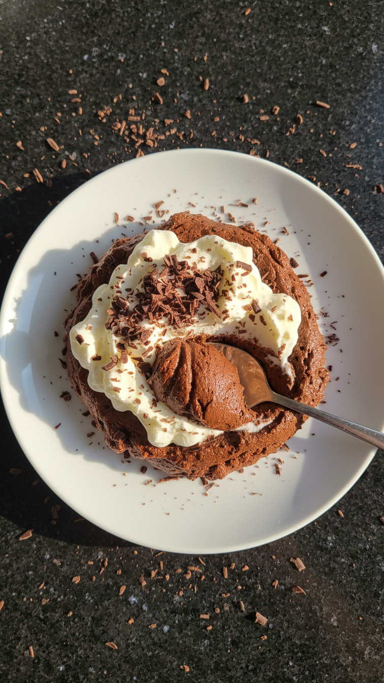 Rich Dark Chocolate Mousse