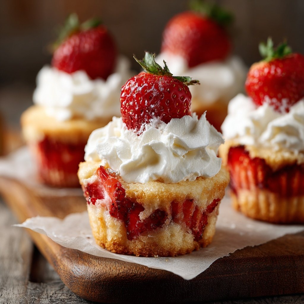 Mini Strawberry Shortcake Cups