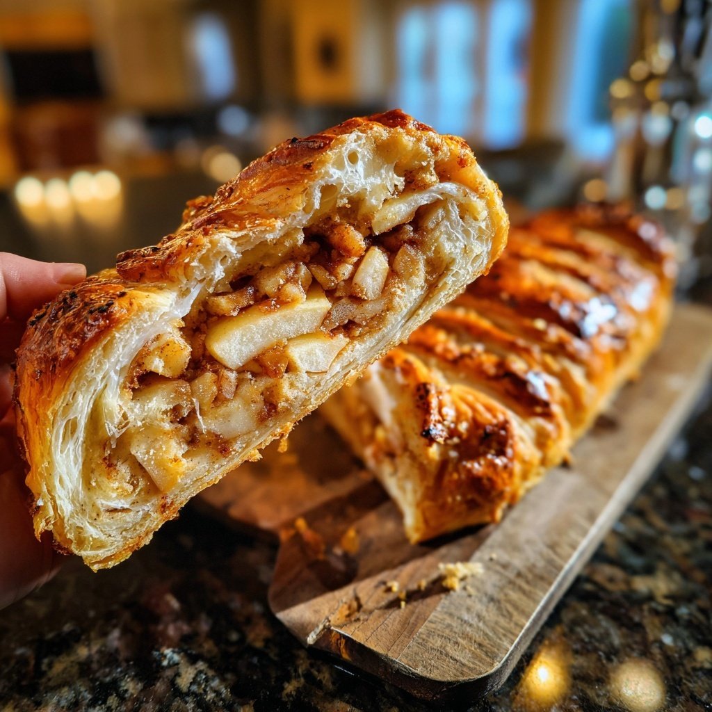 Apple Cinnamon Vanilla Strudel