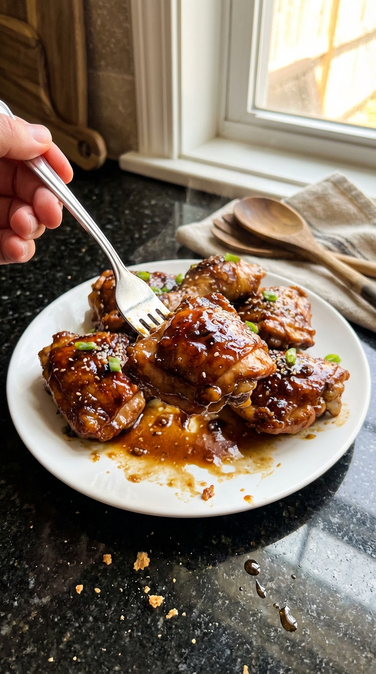 Soy Ginger Glazed Chicken