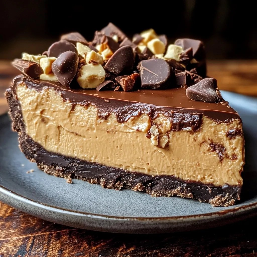 Gluten Free Chocolate Peanut Butter Pie