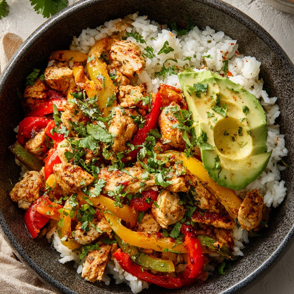 Chipotle Chicken & Rice Bowl