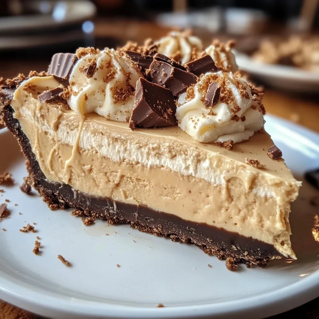 Rich & Creamy Peanut Butter Pie