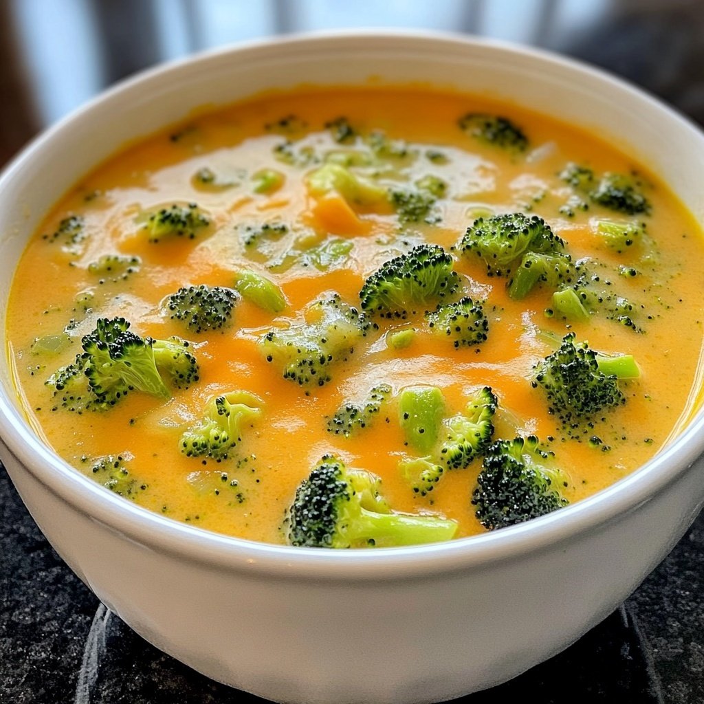 Comfort Broccoli Cheddar Soup​