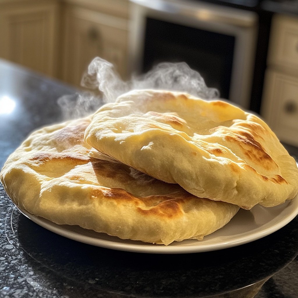 Homemade Pita Bread Fluffy