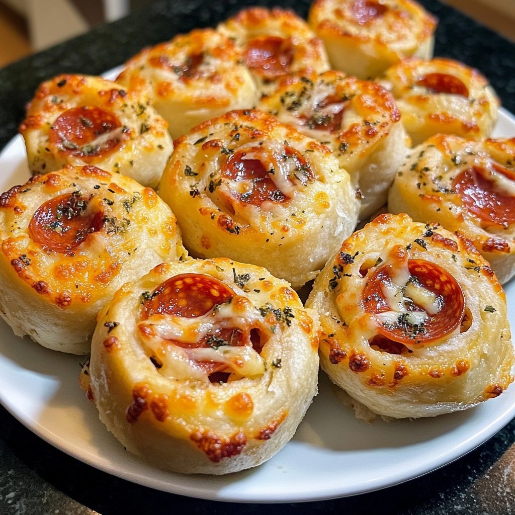 Pepperoni Pizza Rolls