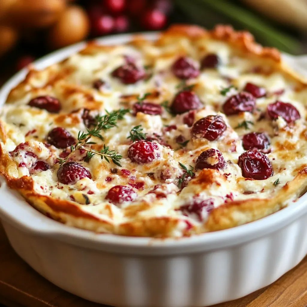 Baked Cranberry Cream Cheese Dip