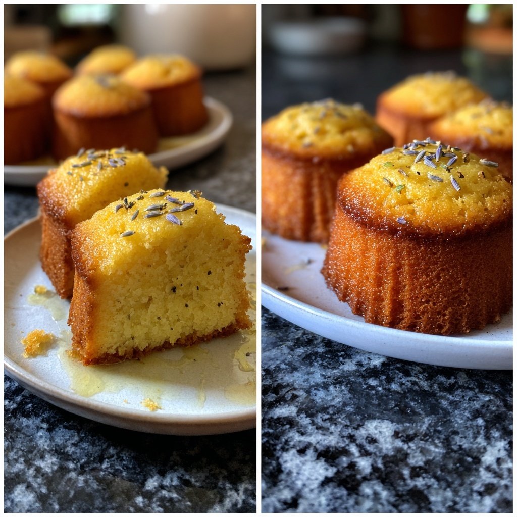 Lavender Honey Spring Cakes