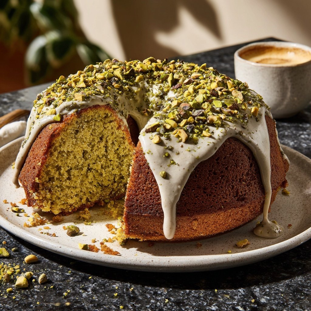 Pistachio Cake Cardamom Spice