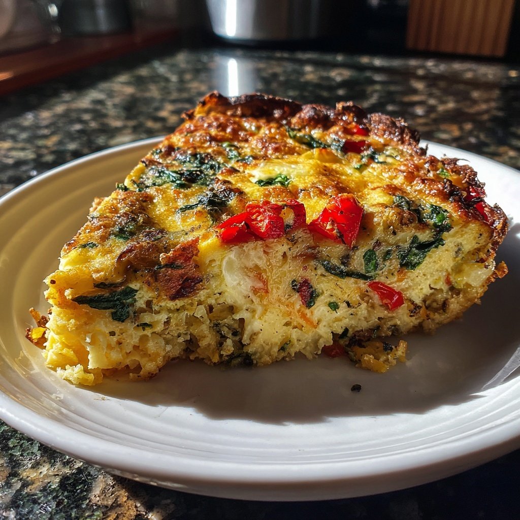 Breakfast Casserole with Vegetables