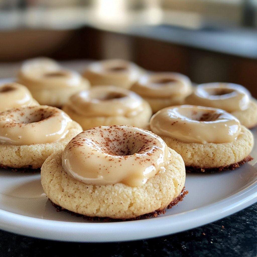 Eggnog Thumbprint Cookies