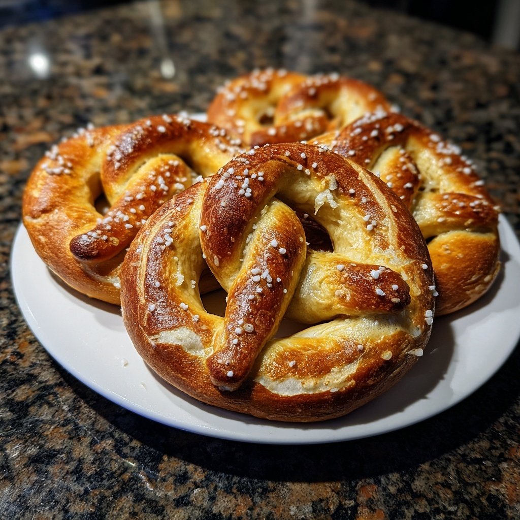 Homemade Soft Pretzels