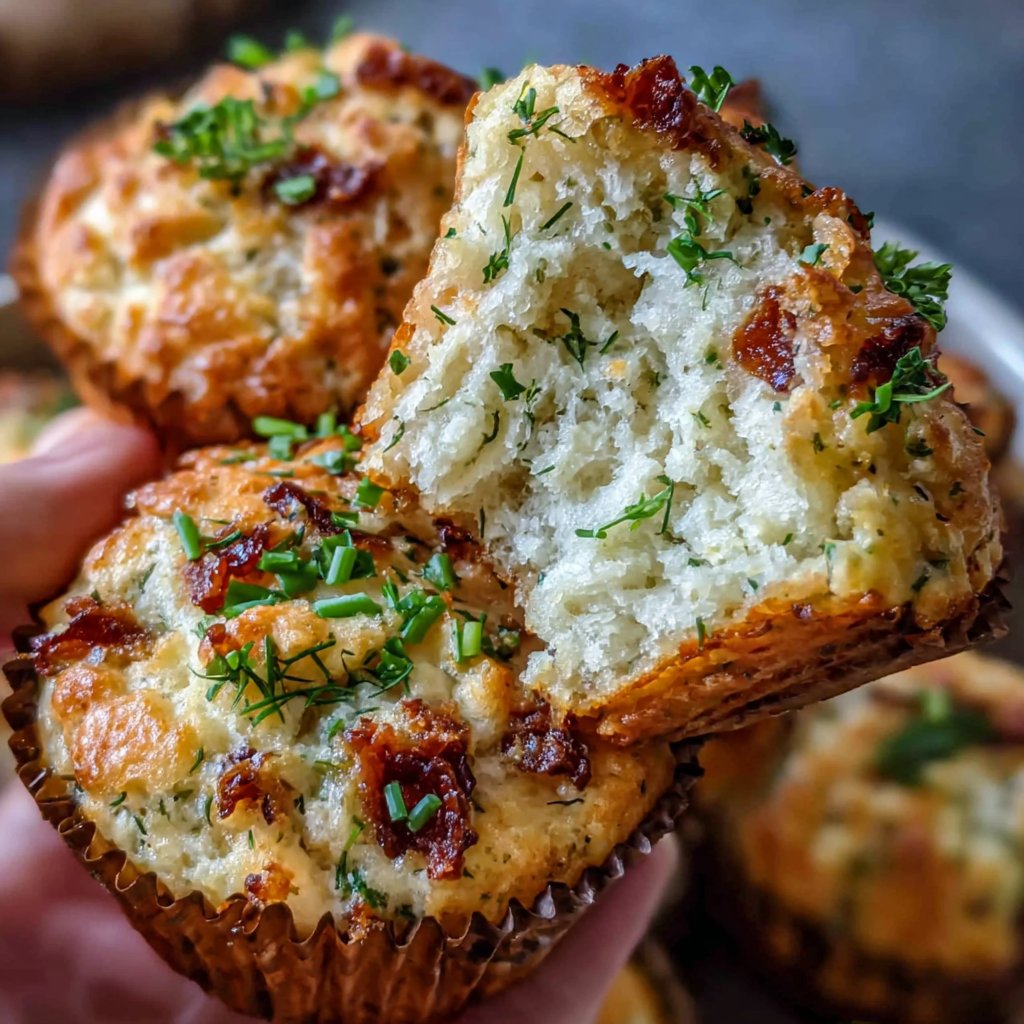 Savory Herb Spring Brunch Muffins