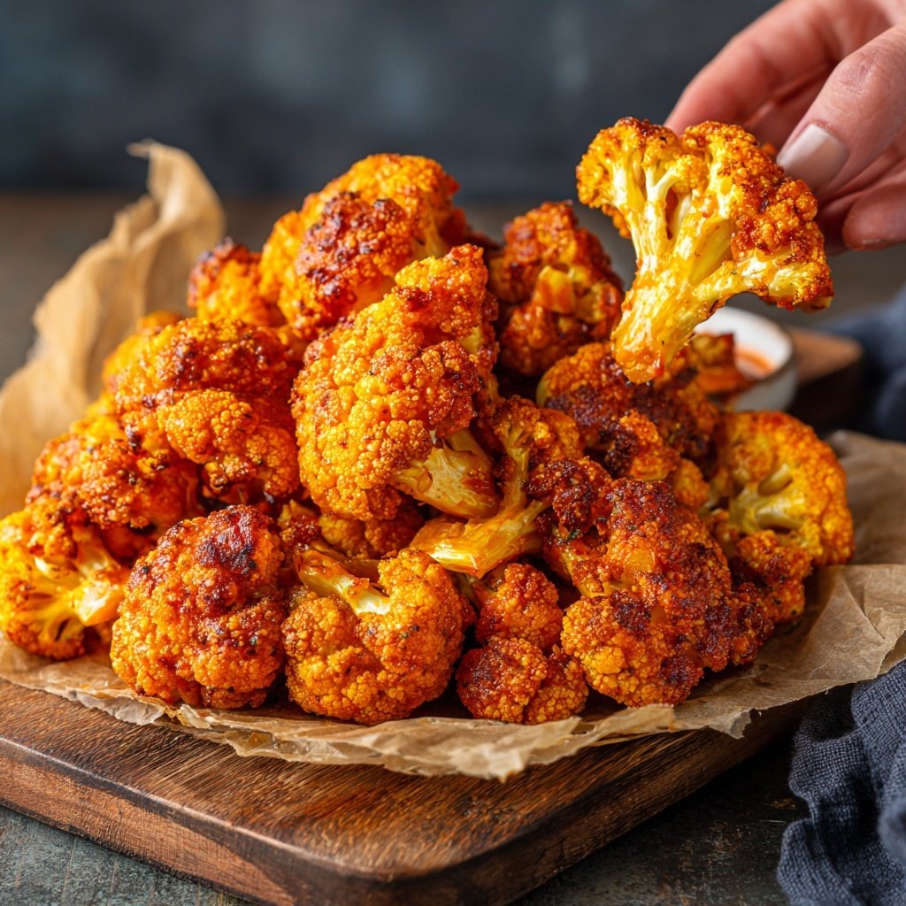 Buffalo Cauliflower Bites Platter