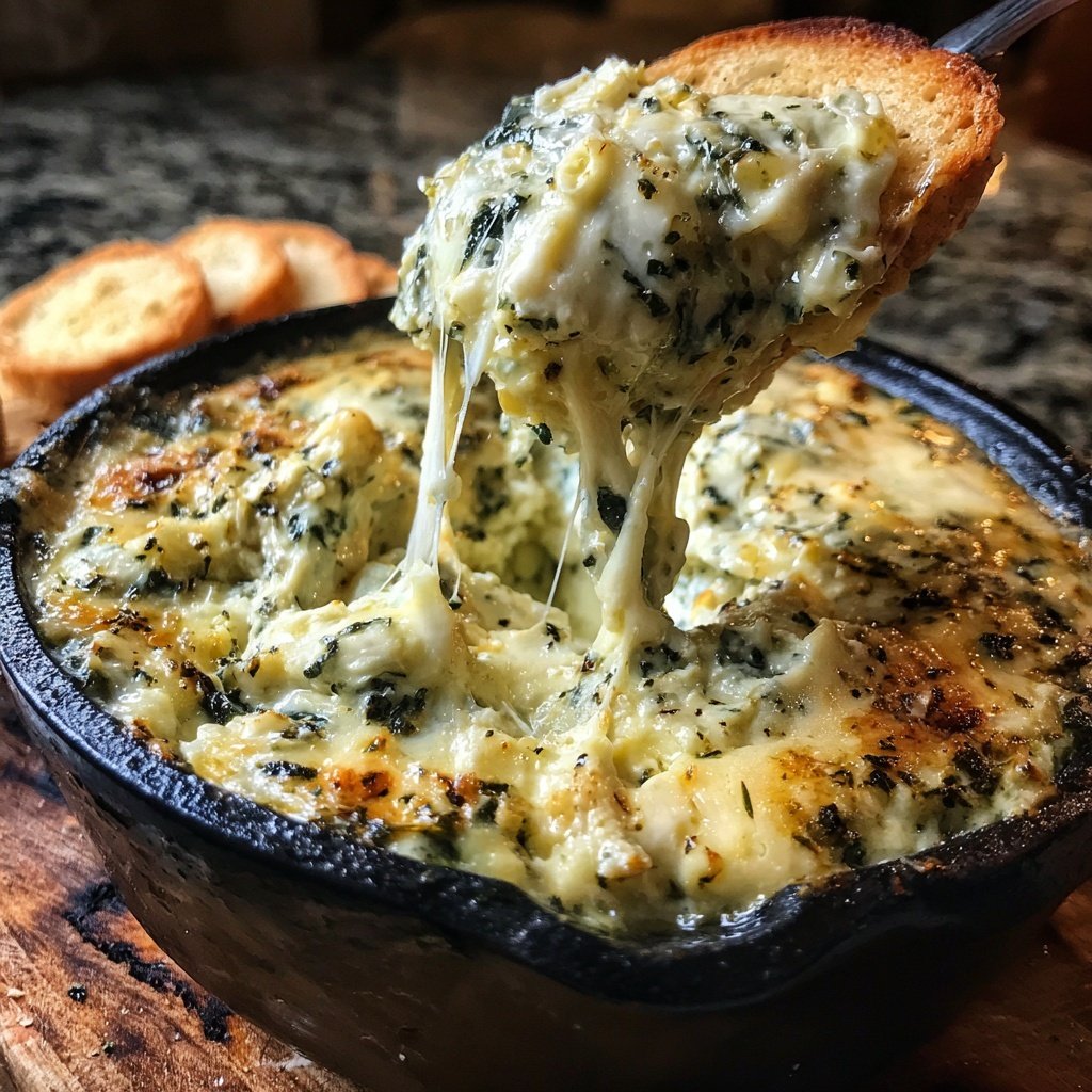 Spinach Artichoke Dip Creamy and Rich