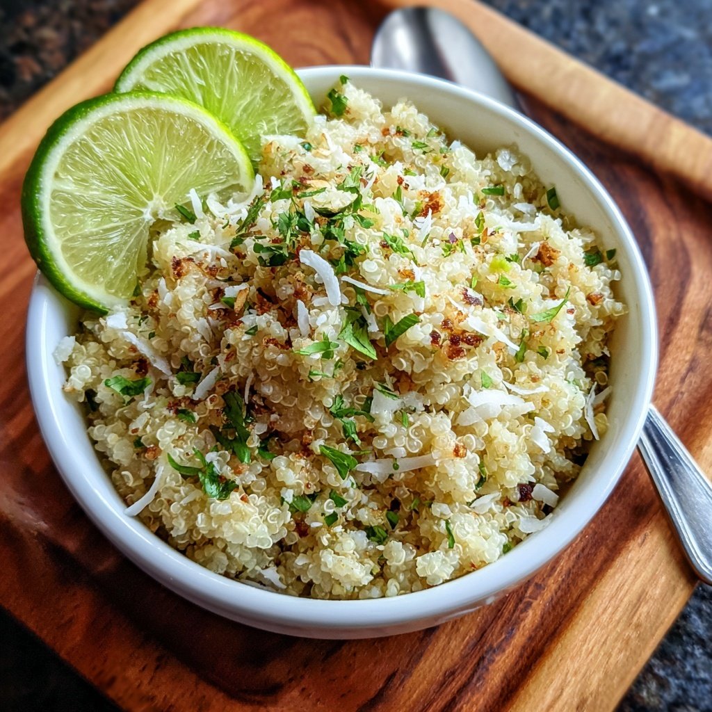 Coconut Lime Quinoa Bowl