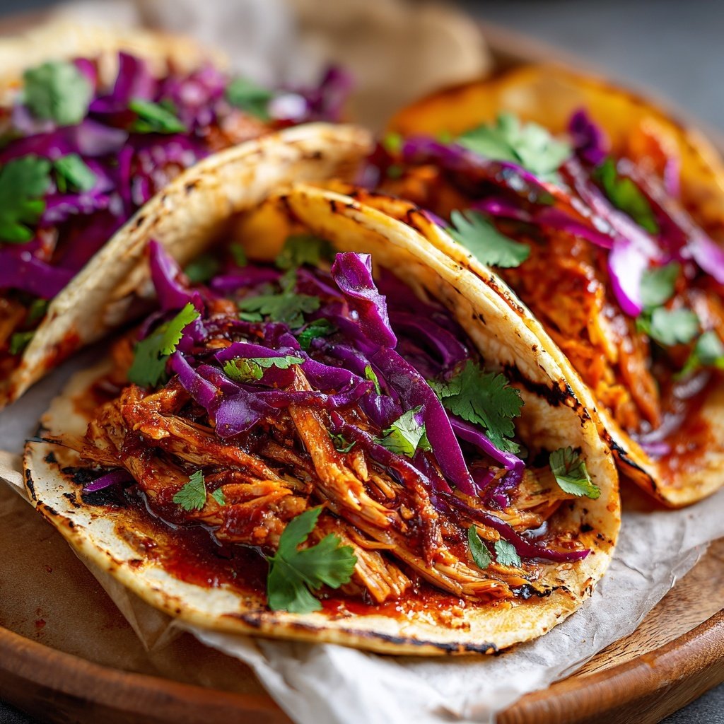 Vegan BBQ Jackfruit Tacos