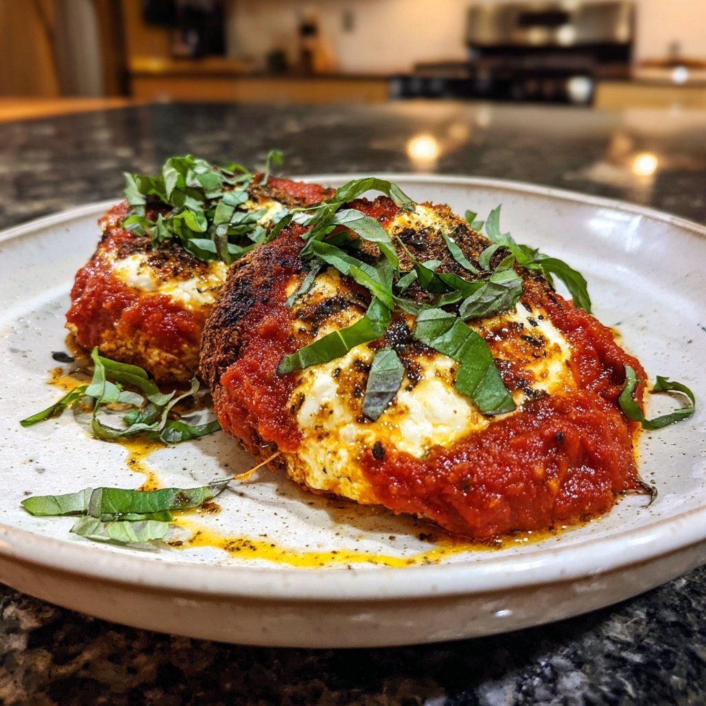 Baked Goat Cheese Marinara