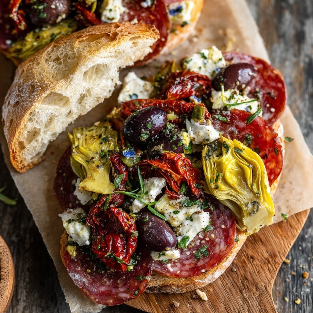 Mediterranean Antipasto Board