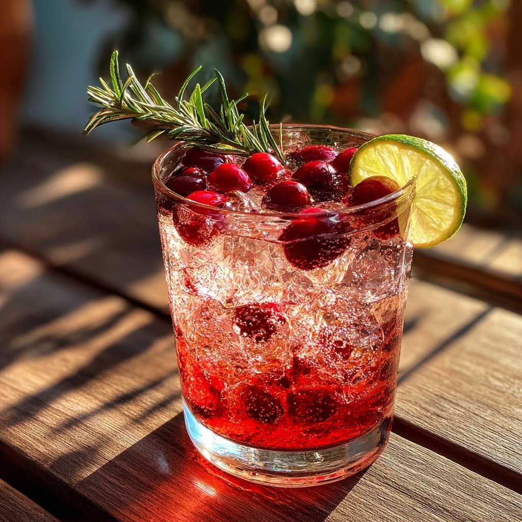 Cranberry Gin Spritz