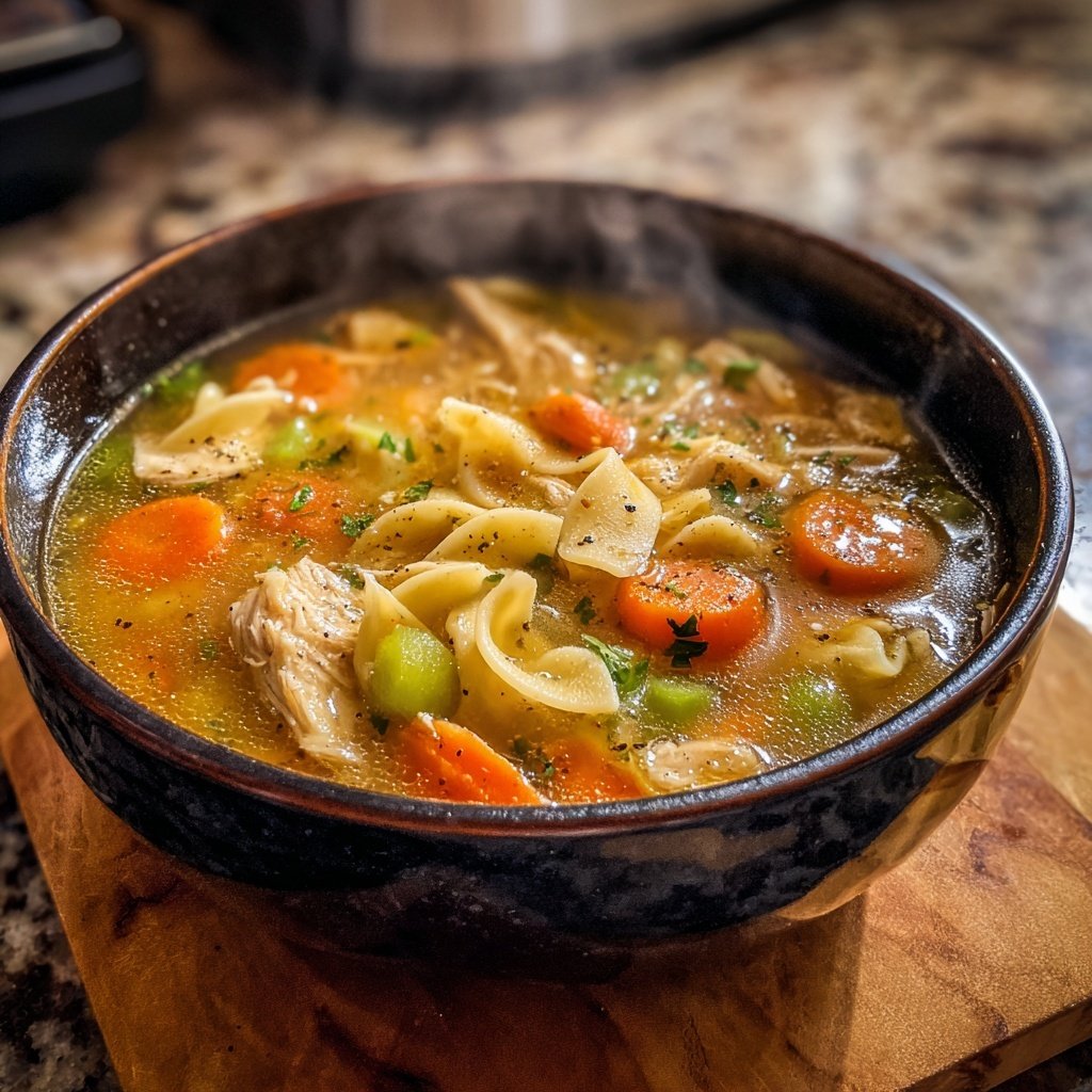 Ultimate Healing Chicken Noodle Soup