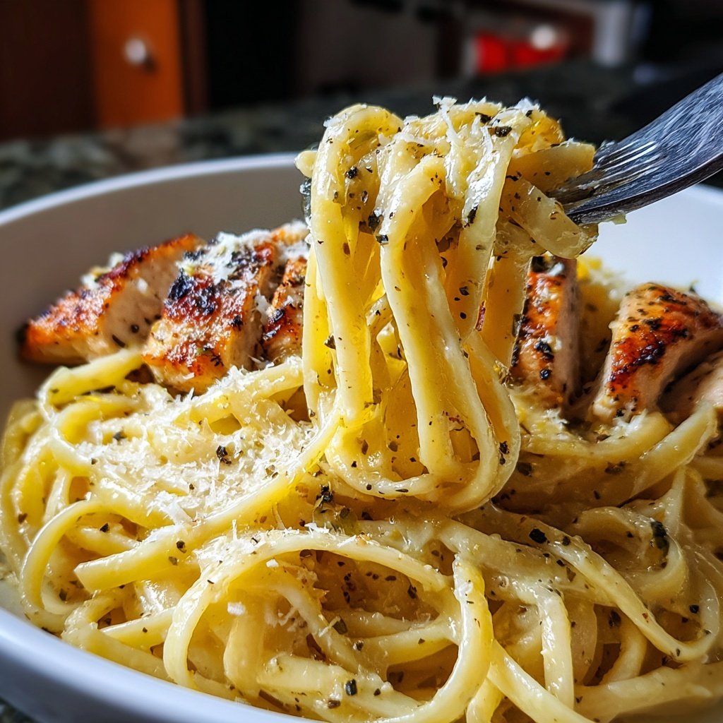 Lemon Pepper Chicken Noodles