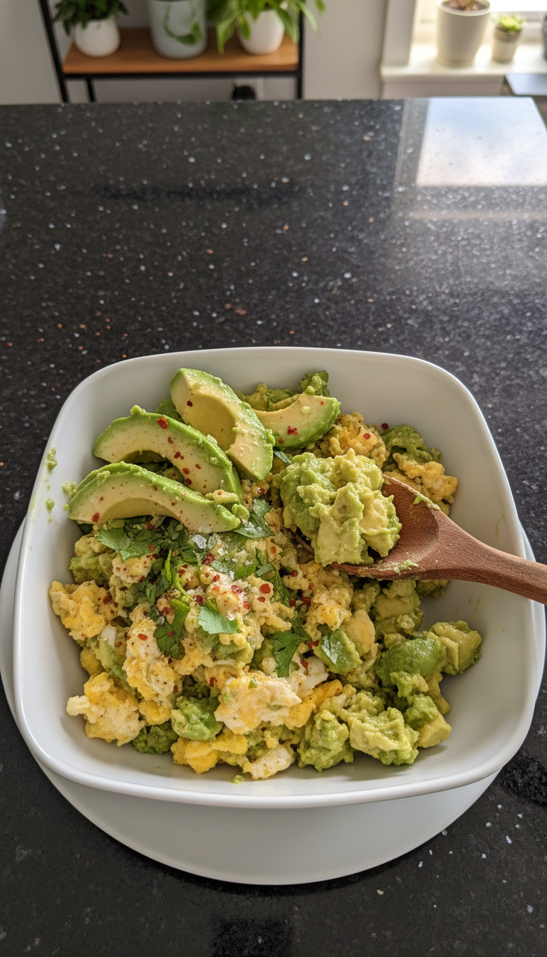 Egg Avocado Breakfast Bowl