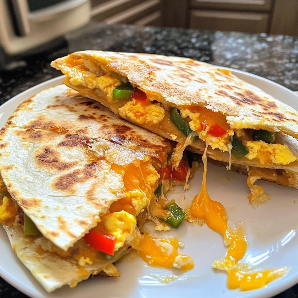 Fried Egg Quesadilla