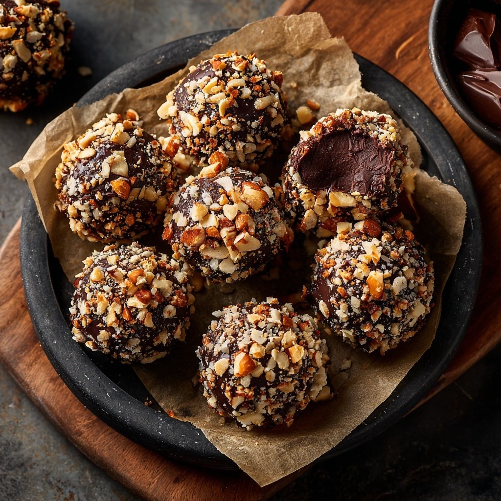 Decadent Chocolate Almond Truffles