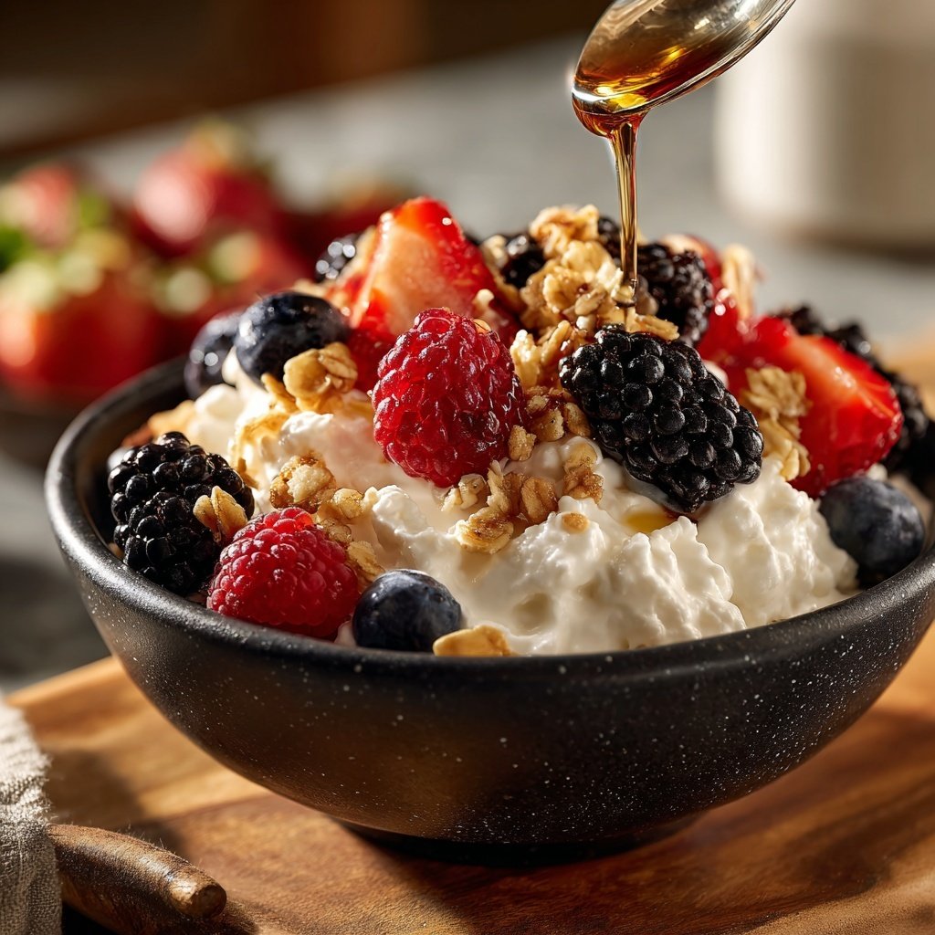 High-Protein Cottage Cheese Breakfast Bowl​