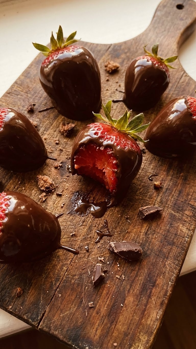 Dreamy Chocolate-Covered Strawberries