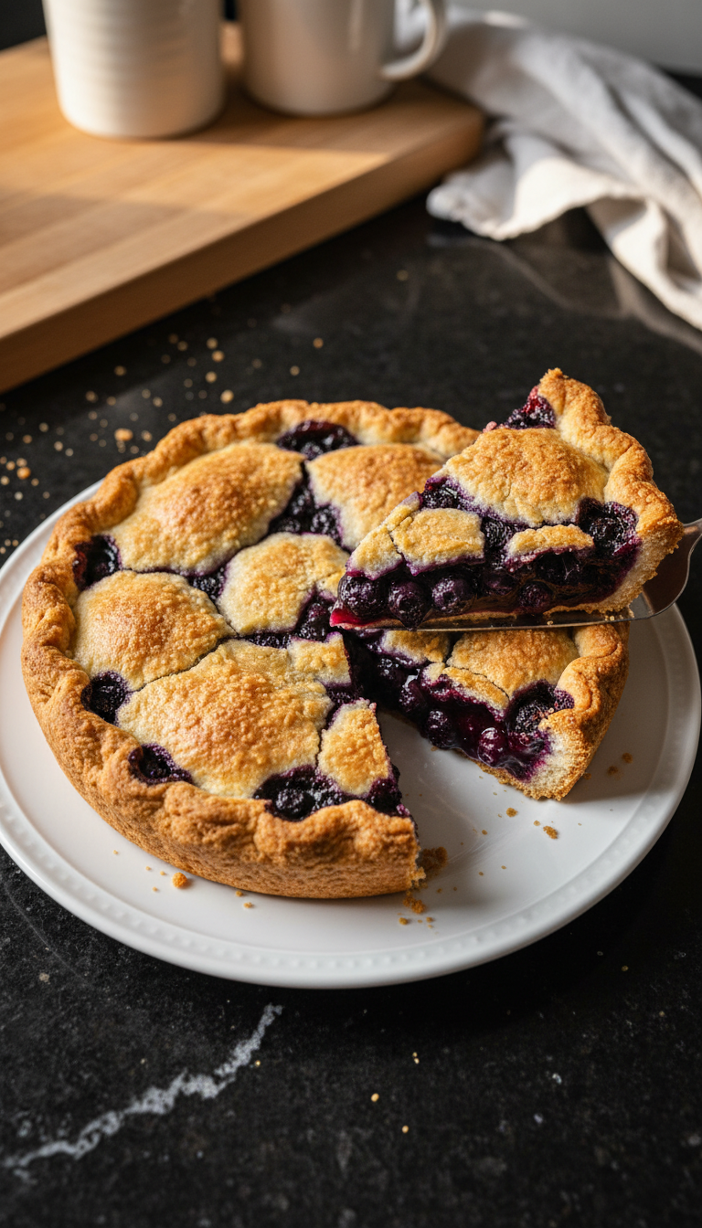 Blueberry Comfort Pie