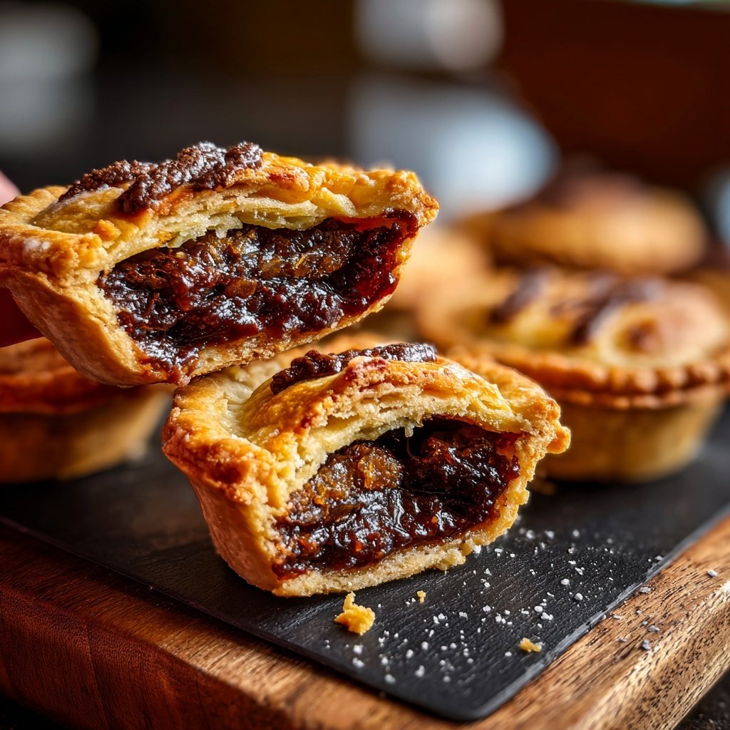Chocolate Twisted Mince Pies Pastry