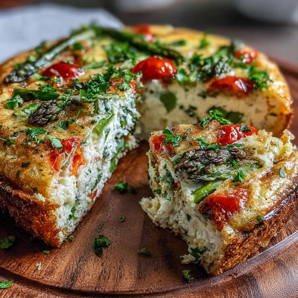 Spring Vegetable Brunch Frittata